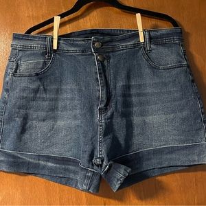 Crazy Train Jean Shorts
